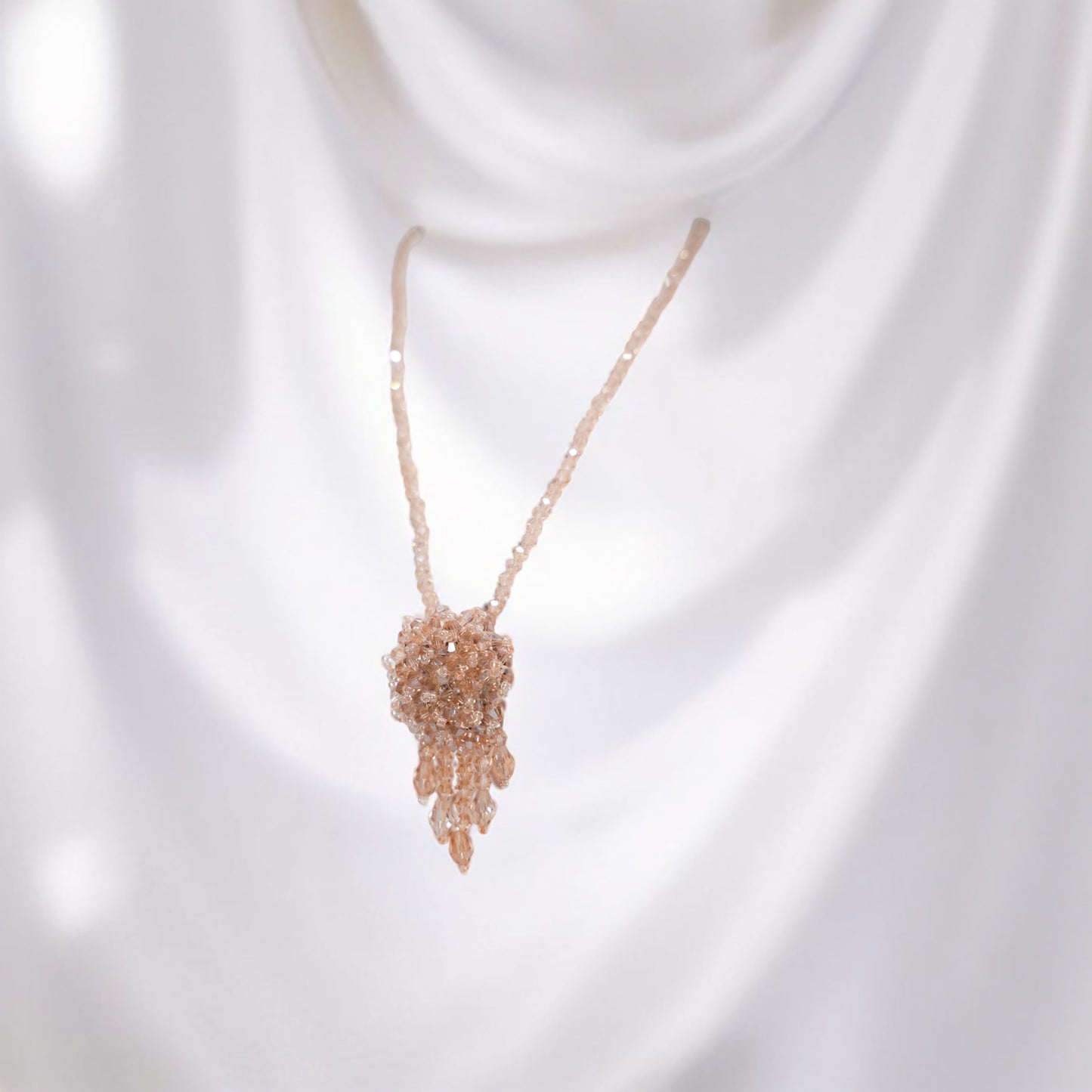 Mystelle Beaded Tassel Necklace
