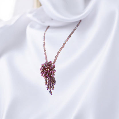 Mystelle Beaded Tassel Necklace