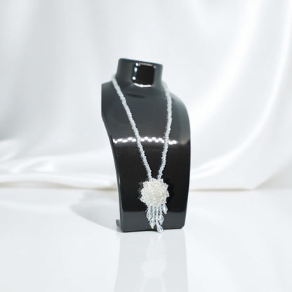 Mystelle Beaded Tassel Necklace