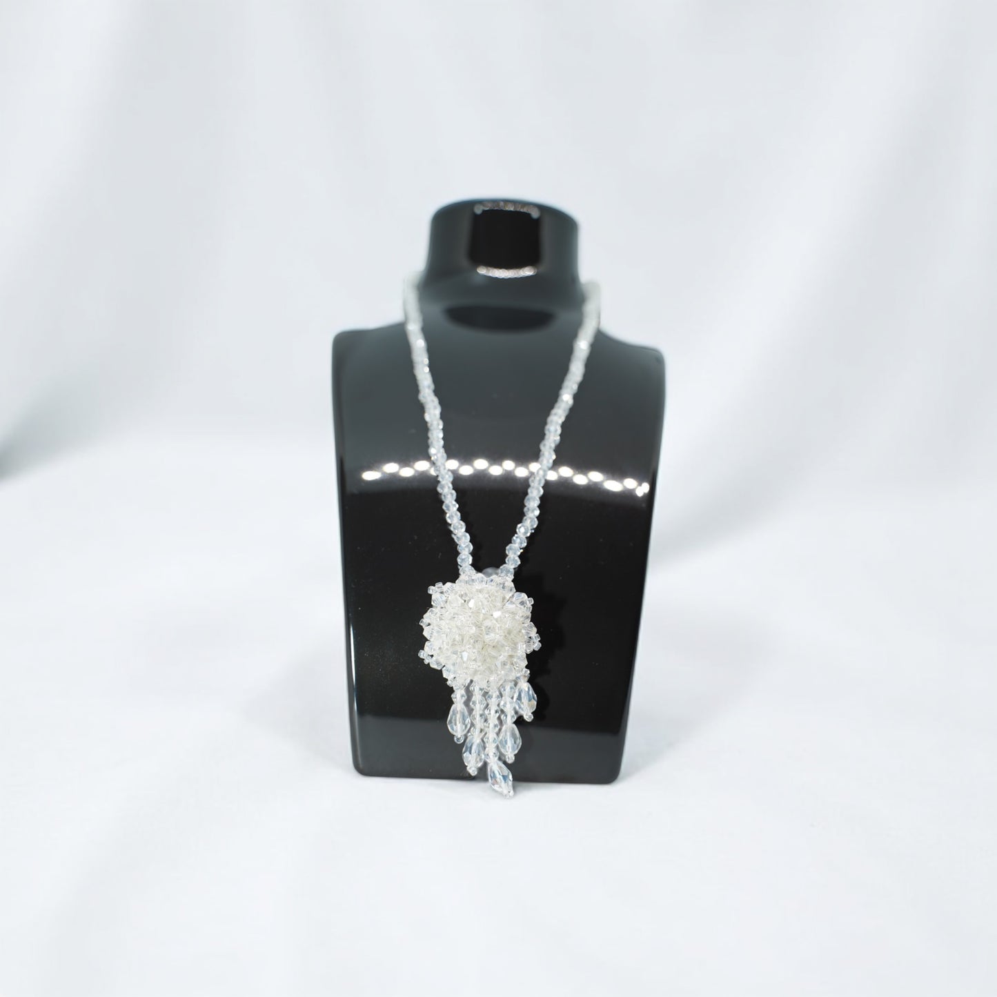Mystelle Beaded Tassel Necklace