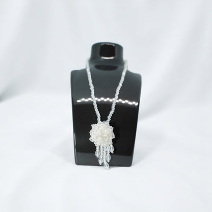 Mystelle Beaded Tassel Necklace