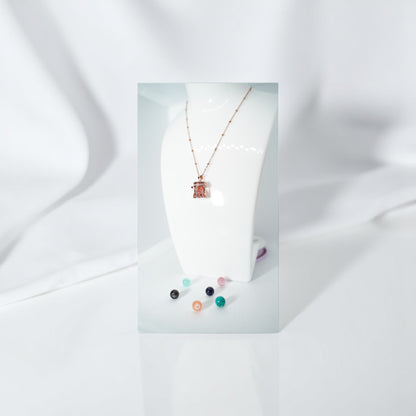 Solena Rose Gold Necklace