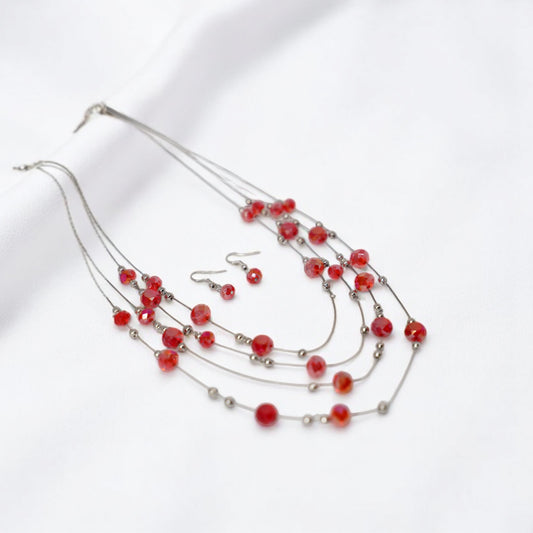 Velina Layered Necklace Set